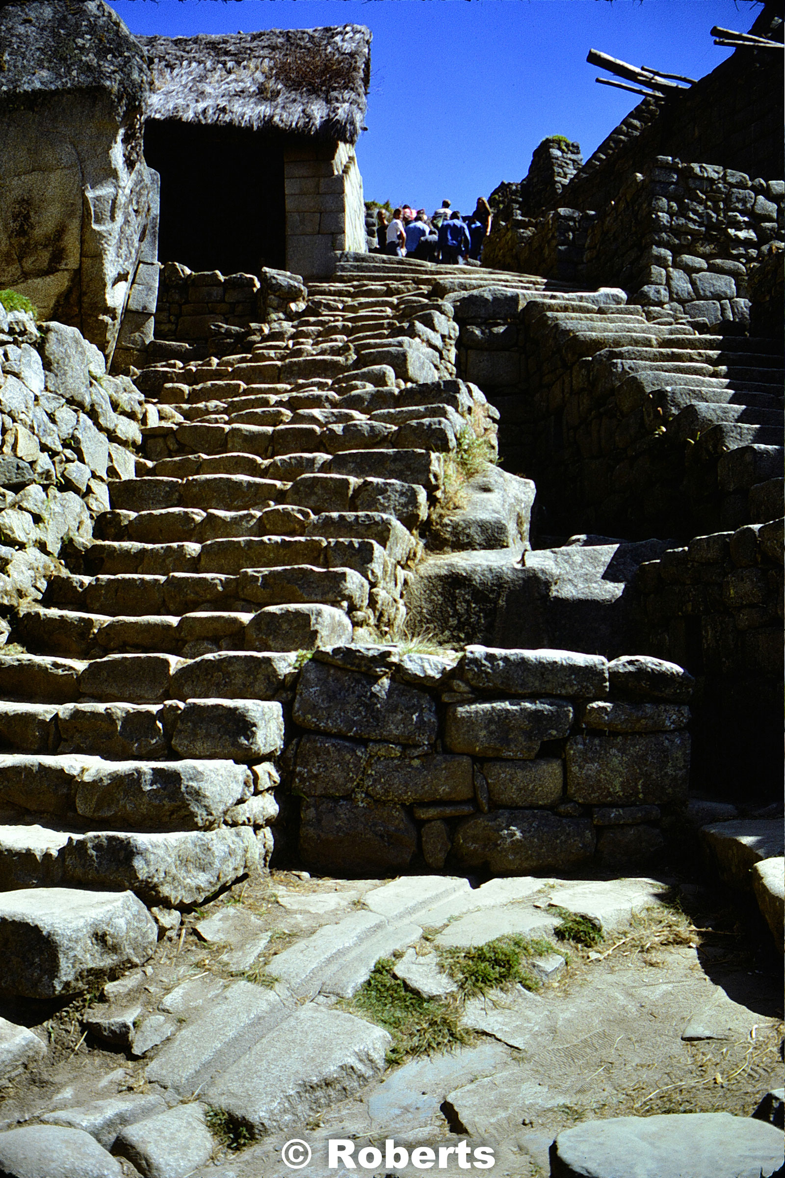 Machu Picchu archaeological site, Peru. June, 1977.